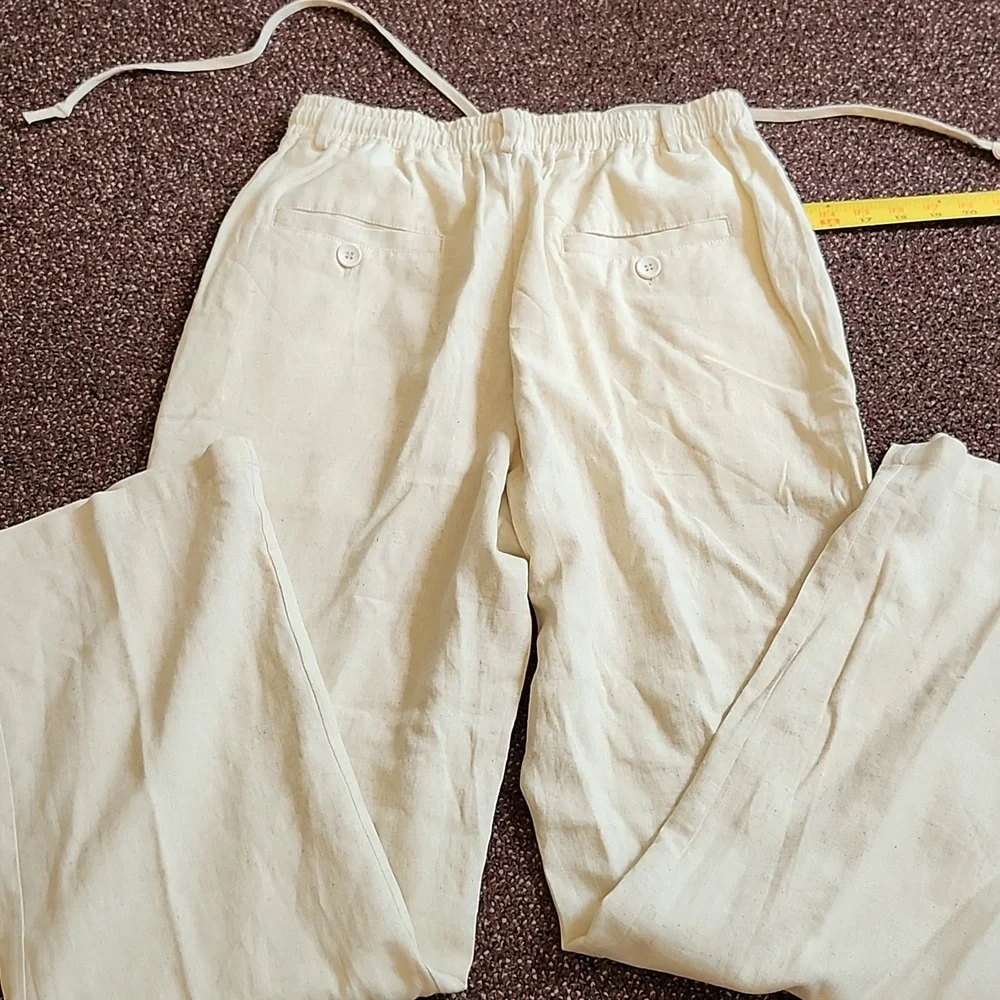 Coofandy Men's Cream Pants